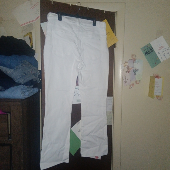 MADEWELL mid rise kick out jeans NEW with tags WHITE - Picture 8 of 12